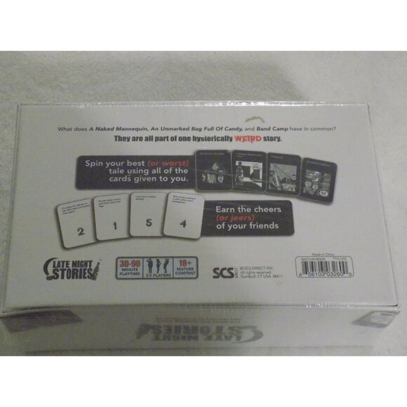 Late Night Stories The Hysterical Storytelling Adult Party Game Tell Your Tale - Picture 3 of 5